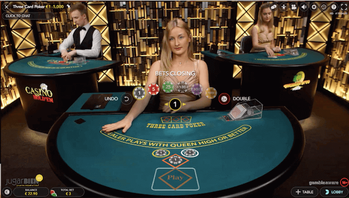Descripción general de los juegos de casino en vivo
